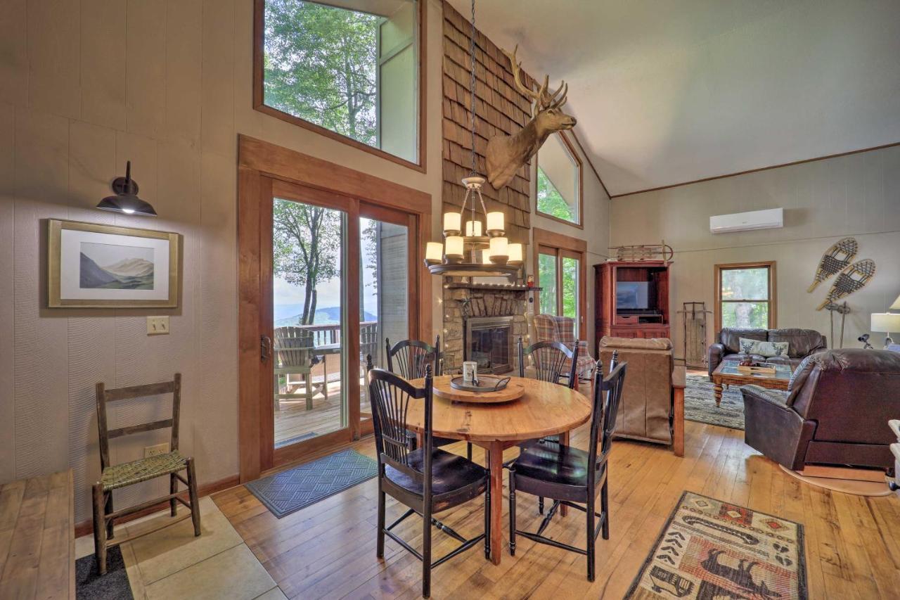 Beech Mountain Cabin Retreat With Hot Tub And Views! Buitenkant foto
